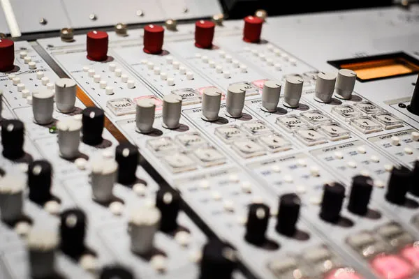 Gorbals Sound - custom Neve desk